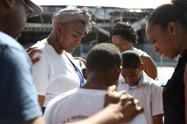 Press conference in Ferguson